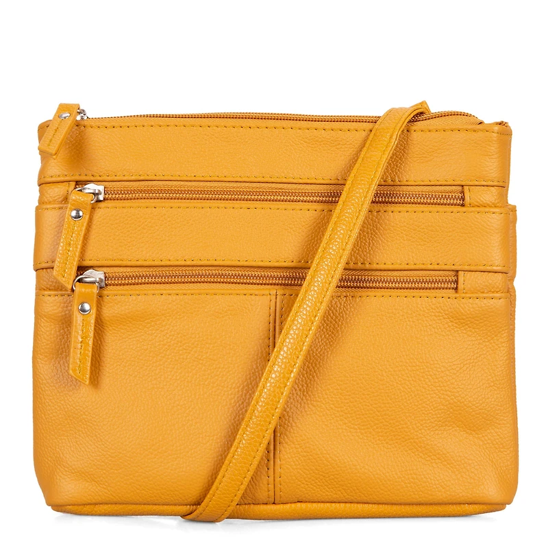 Sac à bandoulière multi-zip RFID Mini Essential