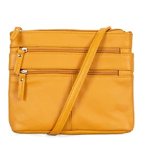Sac à bandoulière multi-zip RFID Mini Essential