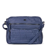 Sacoche matelassée avec pochette avant