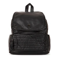 Quilted Front Flap Backpack