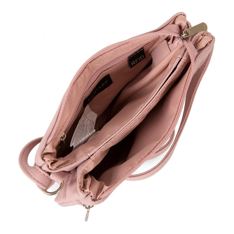 Mini sac à bandoulière Essentials RFID 3 compartiments