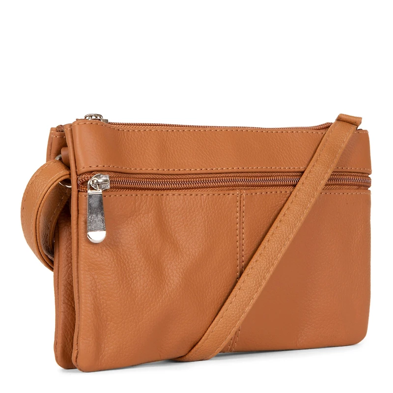 Mini sac à bandoulière Essentials RFID 3 compartiments