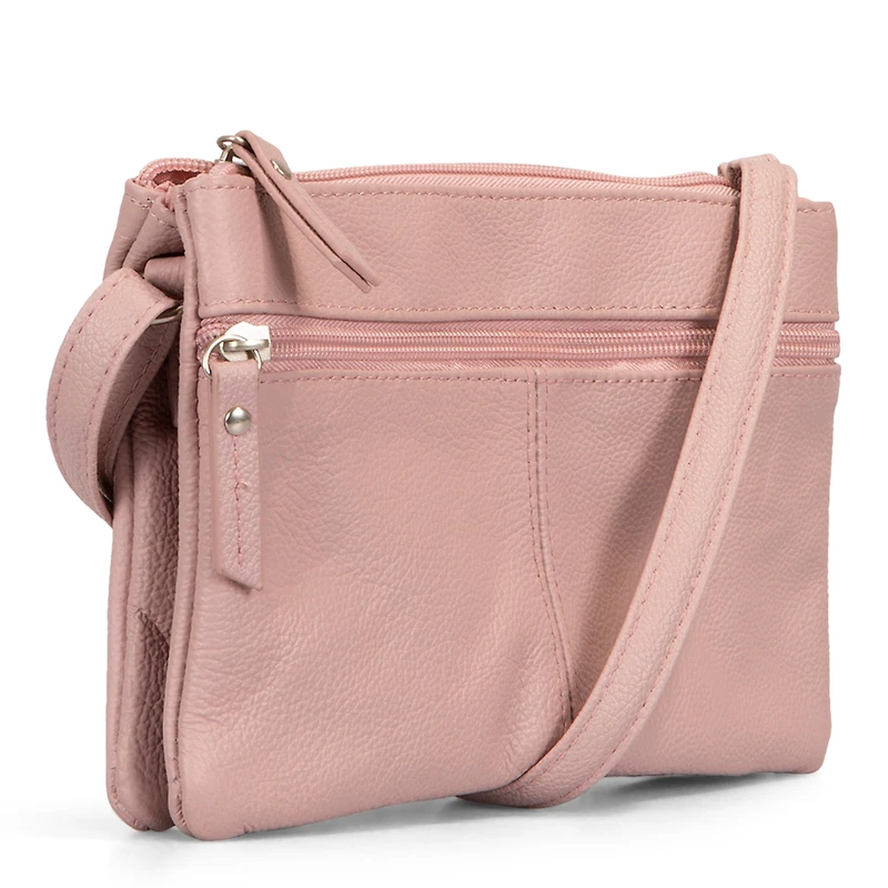 Mini sac à bandoulière Essentials RFID 3 compartiments