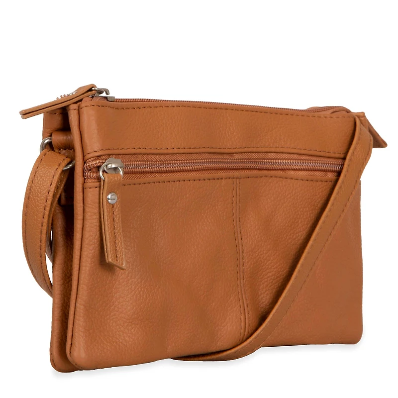 Mini sac à bandoulière Essentials RFID 3 compartiments