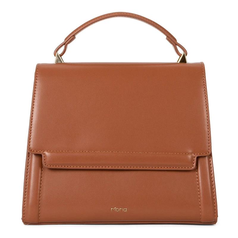 FINAL SALE Jacky Flap Front Top Handle Crossbody