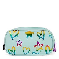 Drippy Foil Hearts Pencil Case