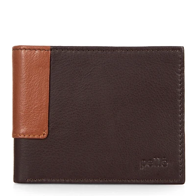 Portefeuille bicolore Colwood à deux volets