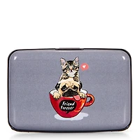 Porte-cartes en aluminium Friend Forever