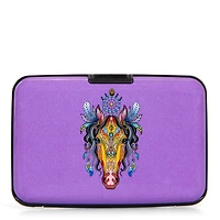 Porte-cartes RFID aluminium Mandala Cheval