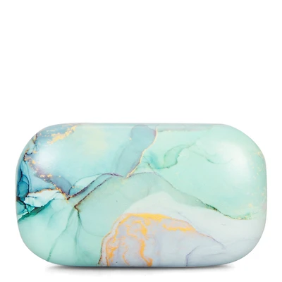 Turquoise Clouds Snap Top Case