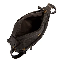 Pebbled E/W Crossbody Bag