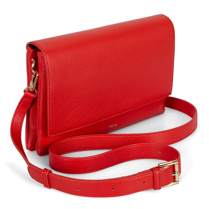 FINAL SALE Brooklyn Pebbled RFID Crossbody Bag