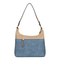 Sac hobo RFID en faux lin