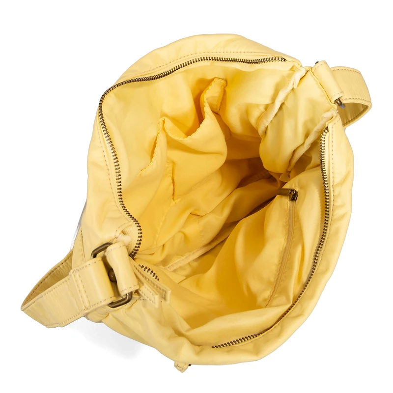 Grand sac à bandoulière extensible tressé
