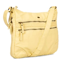 Braided Expandable Large Crossbody Bag