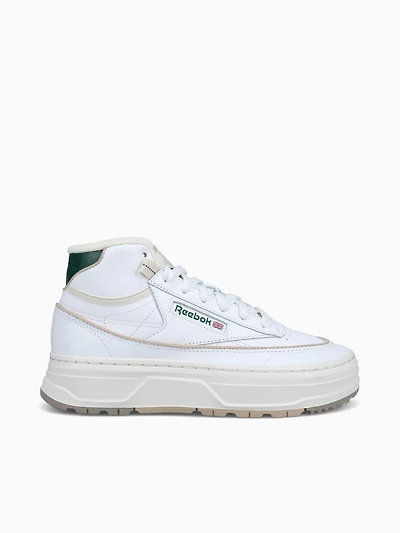 Club C Geo Mid White