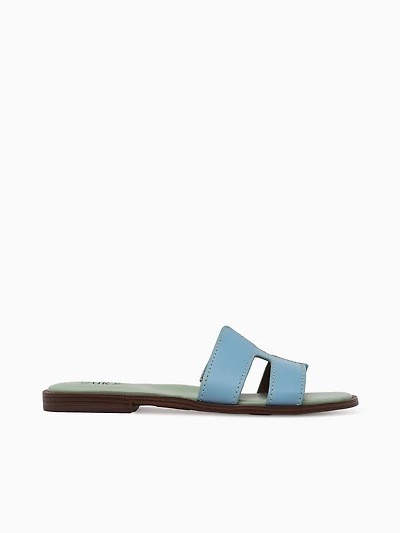 Fame Blue Leather