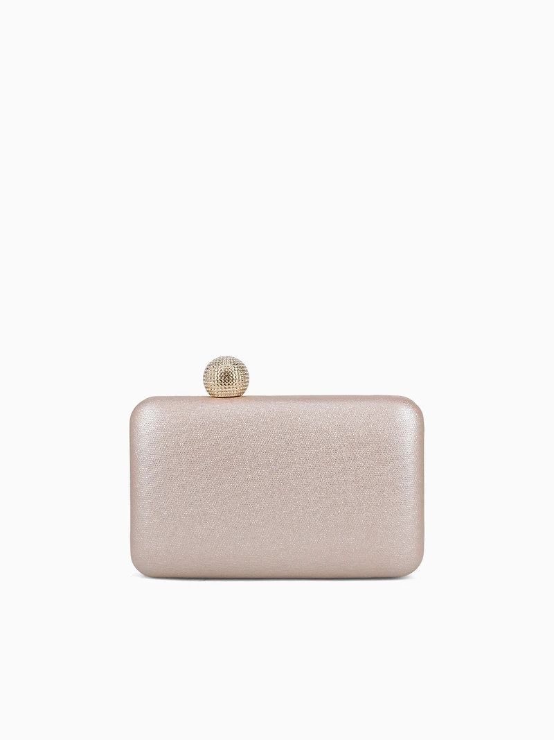 Disco Ball Clutch Rose Gold