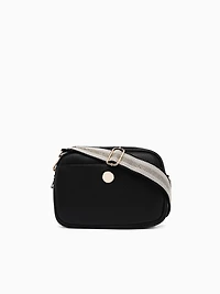 Button Crossbag Black