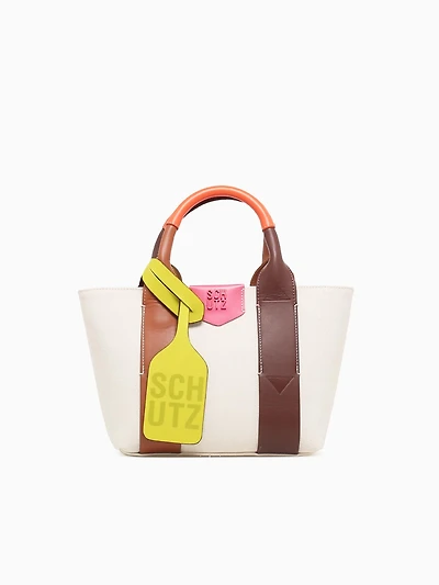 Ivory Tote Rosa Amarelo