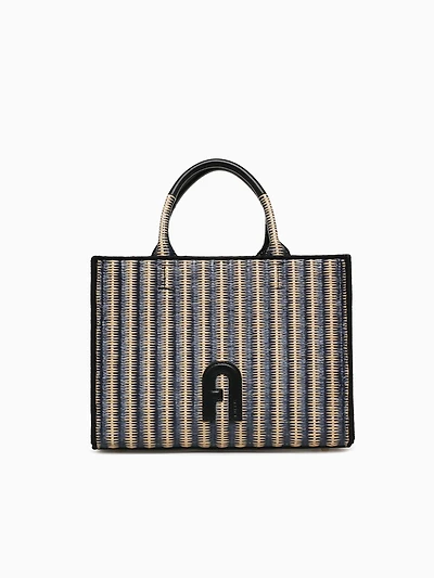 Furla Opportunity S Tote Toni Nero Rafia