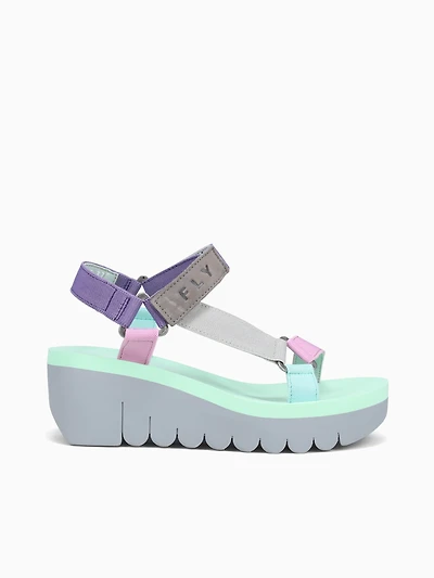 Yefa 726 Fly Grey Multi Pink grograin