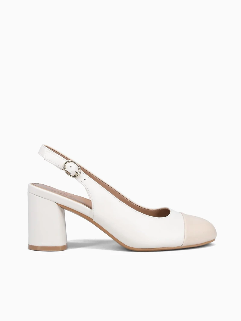 Sophie White Porcelain leather