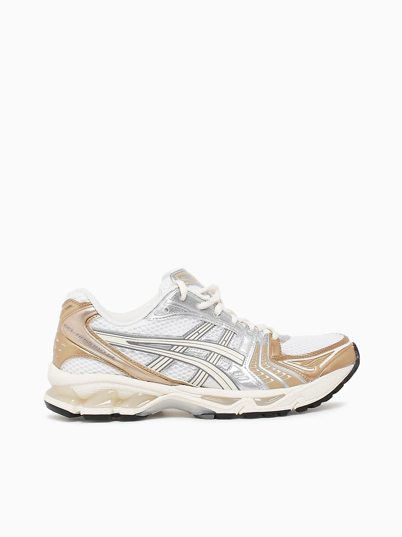 Gelkayano 14 White Cream Leather