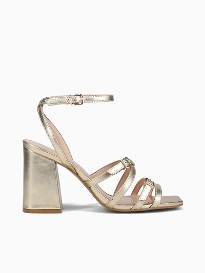 Darlin Lt.gold Metal Leather