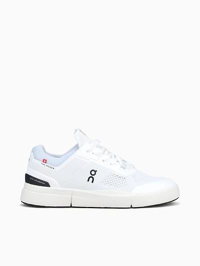 The Roger Spin White Heather mesh