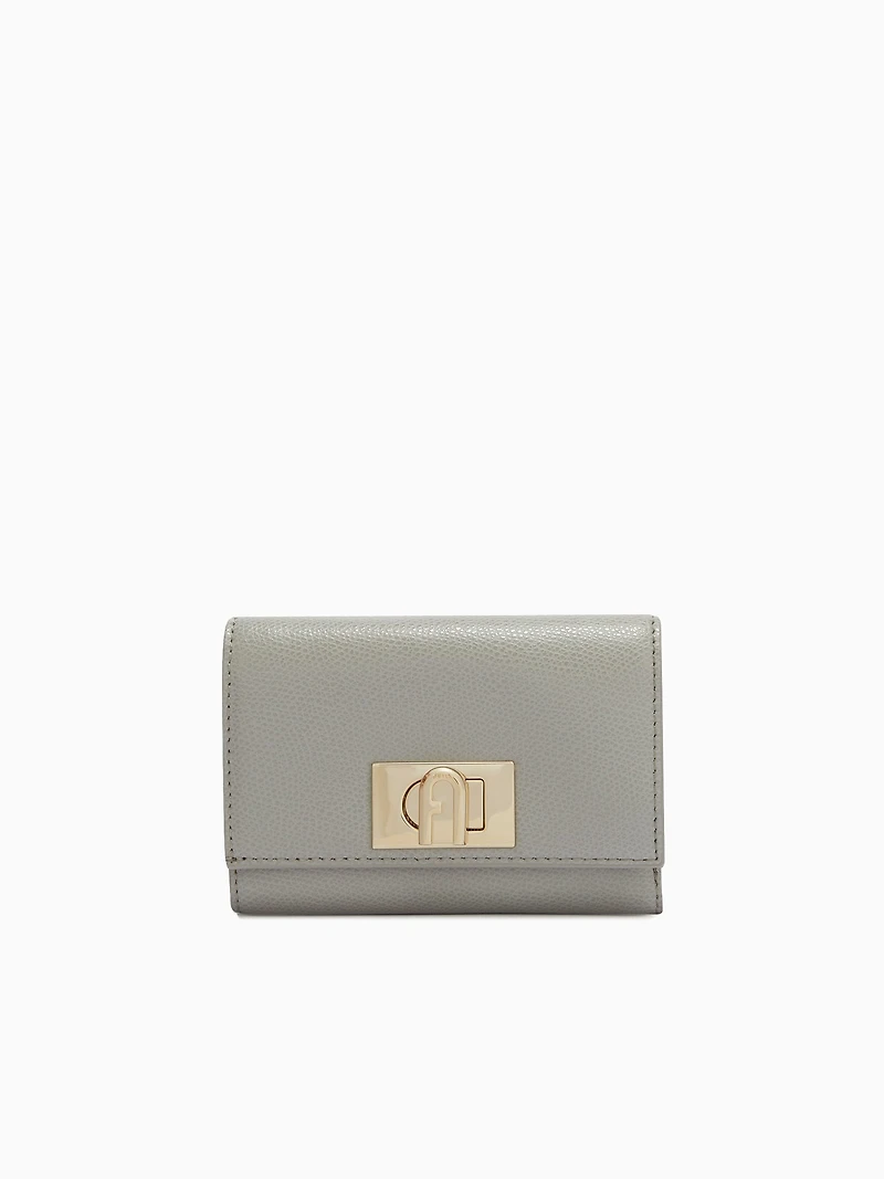 Furla 1927 M Compact Wallet Cenere Leath