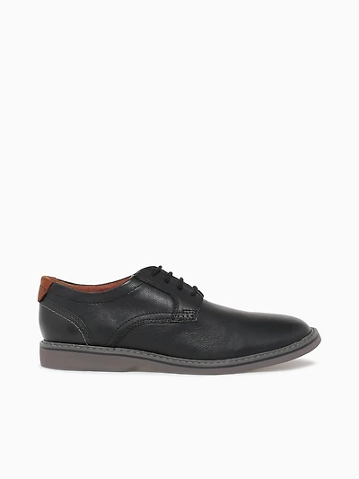 Radcliff Low Black Leather