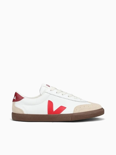 Volley White Pekin Bark Ot Leather