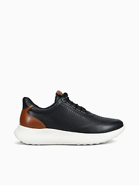 Amherst 2.0 Embossed U Throat Black Lea