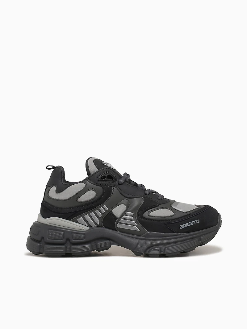 Sphere Runner Black Grey leather