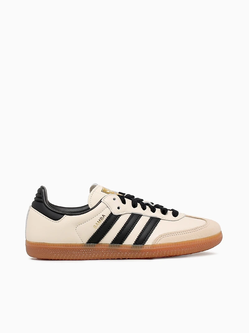 Samba Og Cream White Black leather
