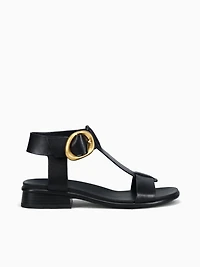 Brandy Black Leather
