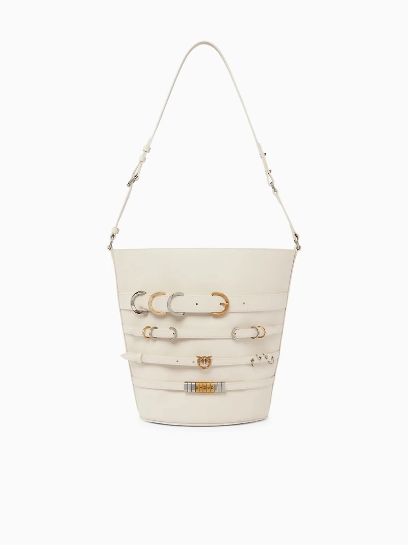 Belts Bucket Bianco Seta Mix