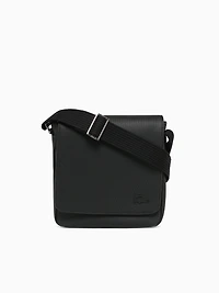Pique Flap Shoulder Bag Noir