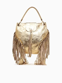 Dorothea Shoulder Bag Gold Laminato