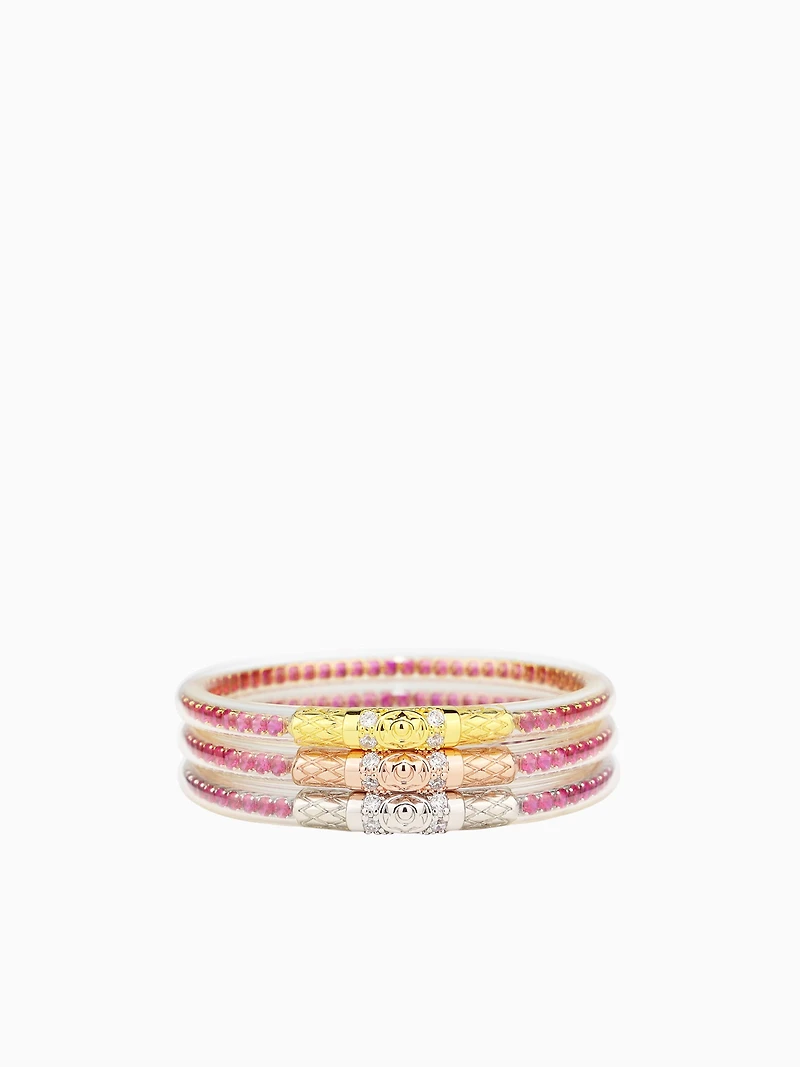 Three Queens All Weather Bangles (AWB) - Epic Pink
