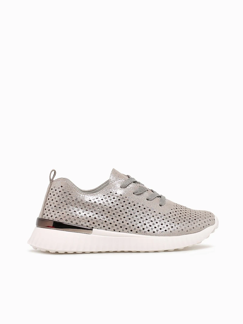 Aryna Silver Metallic
