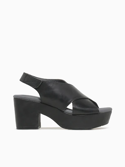 Glendera Black Leather