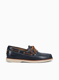 Monaco Boat Shoe Navy Sheepskin
