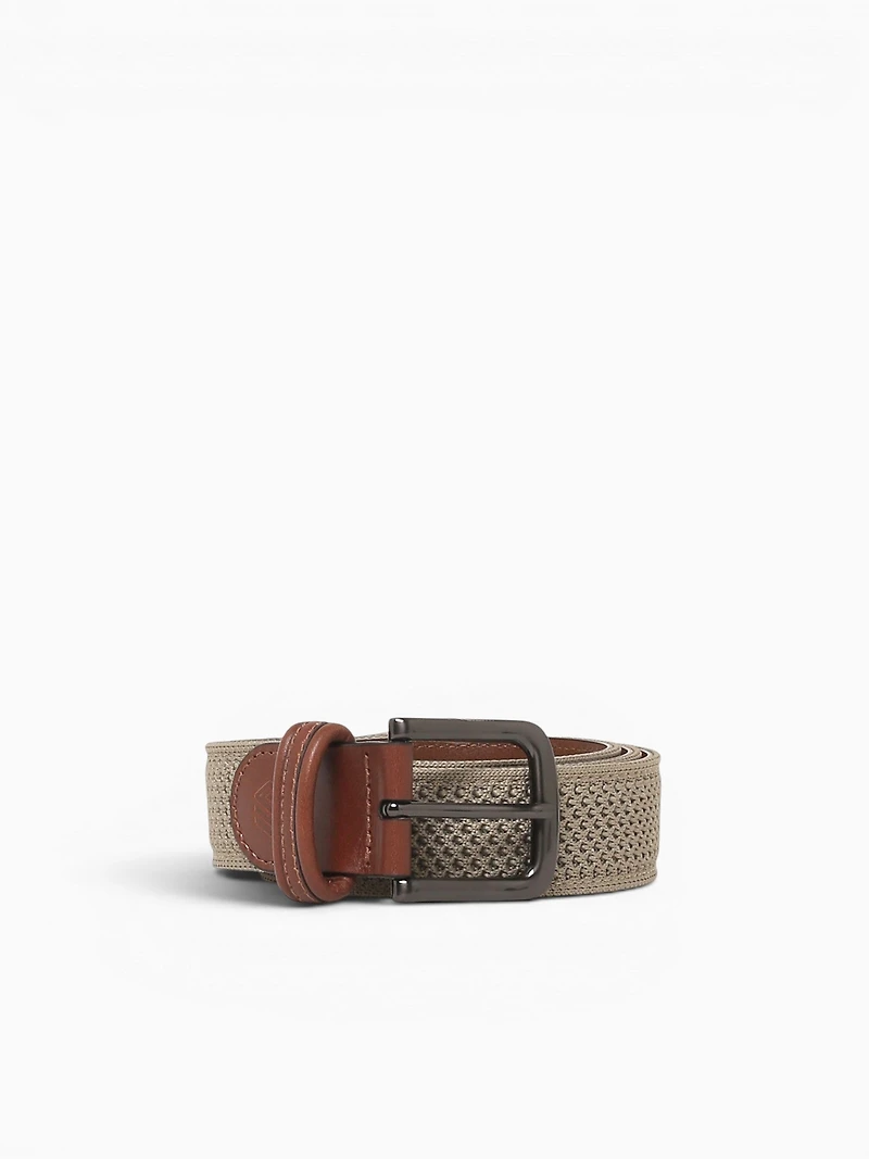Amherst Knit Belt Taupe 758559