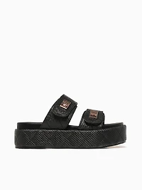 Miley Black Raffia