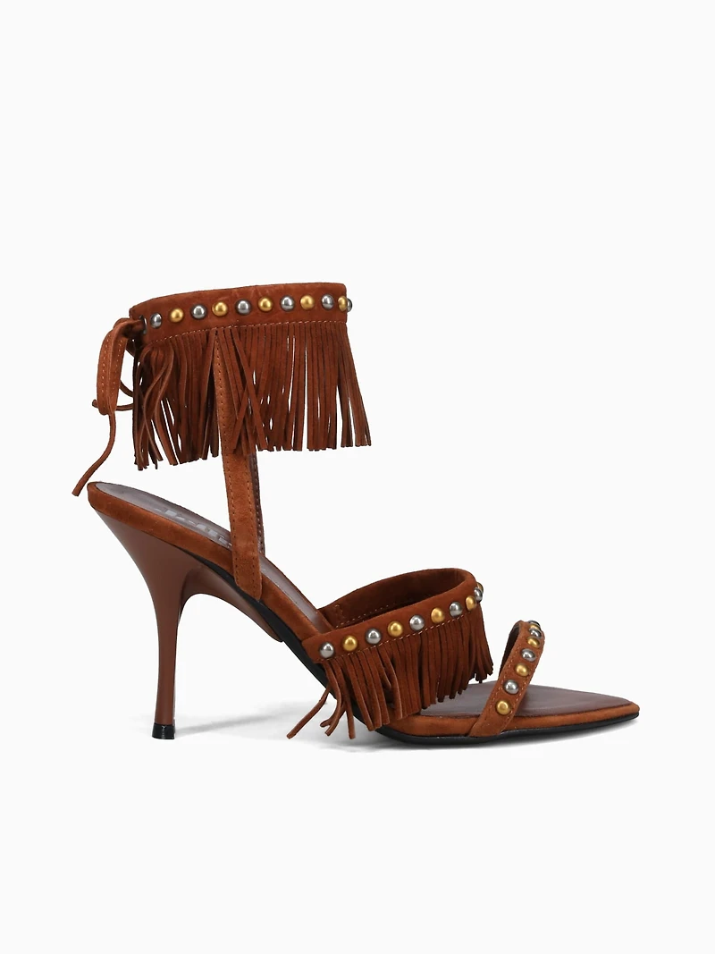 Saige Tan Kid Suede