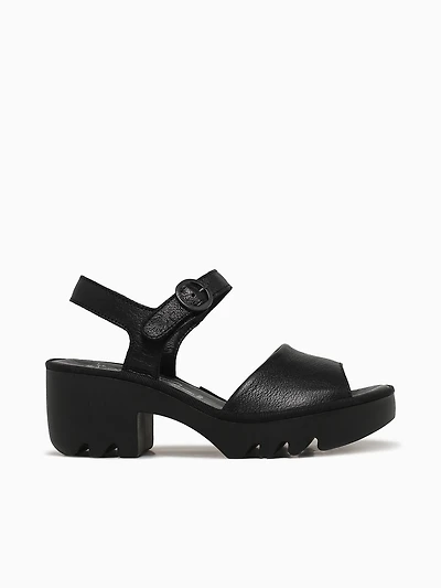 Tull503fly Black Leather