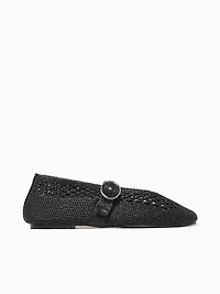 Helene Black Woven