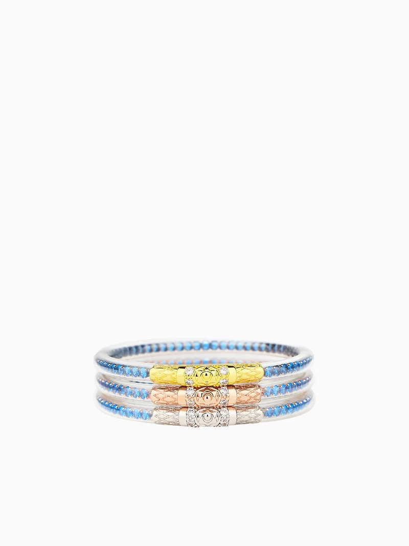 Three Queens All Weather Bangles (AWB) - Sapphire
